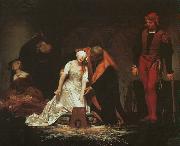 Paul Delaroche The Execution of Lady Jane Grey Spain oil painting reproduction